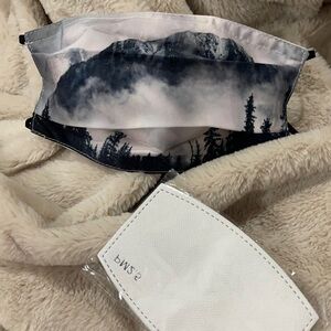 New Mountain cliff face mask